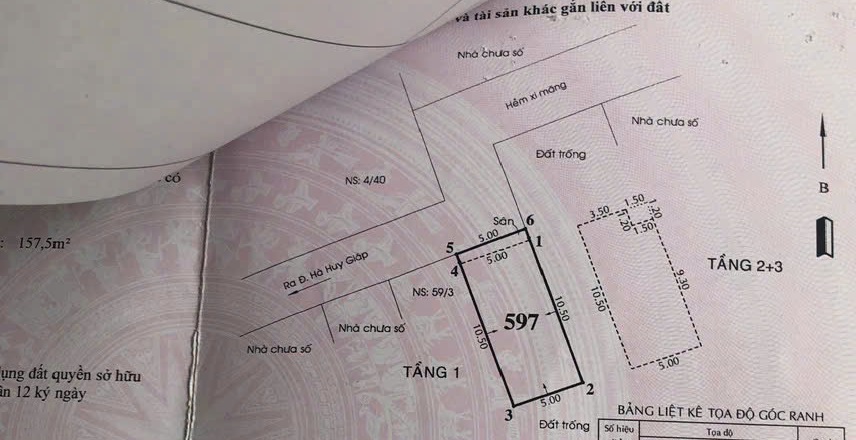 TL37 Quận 12 – Nhà SHR, 1 trệt 1 lầu, giá tốt