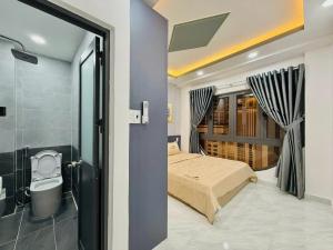 BÁN NHÀ NHỈNH 5 TỶ - NHÀ 4 TẦNG 43Y4346U