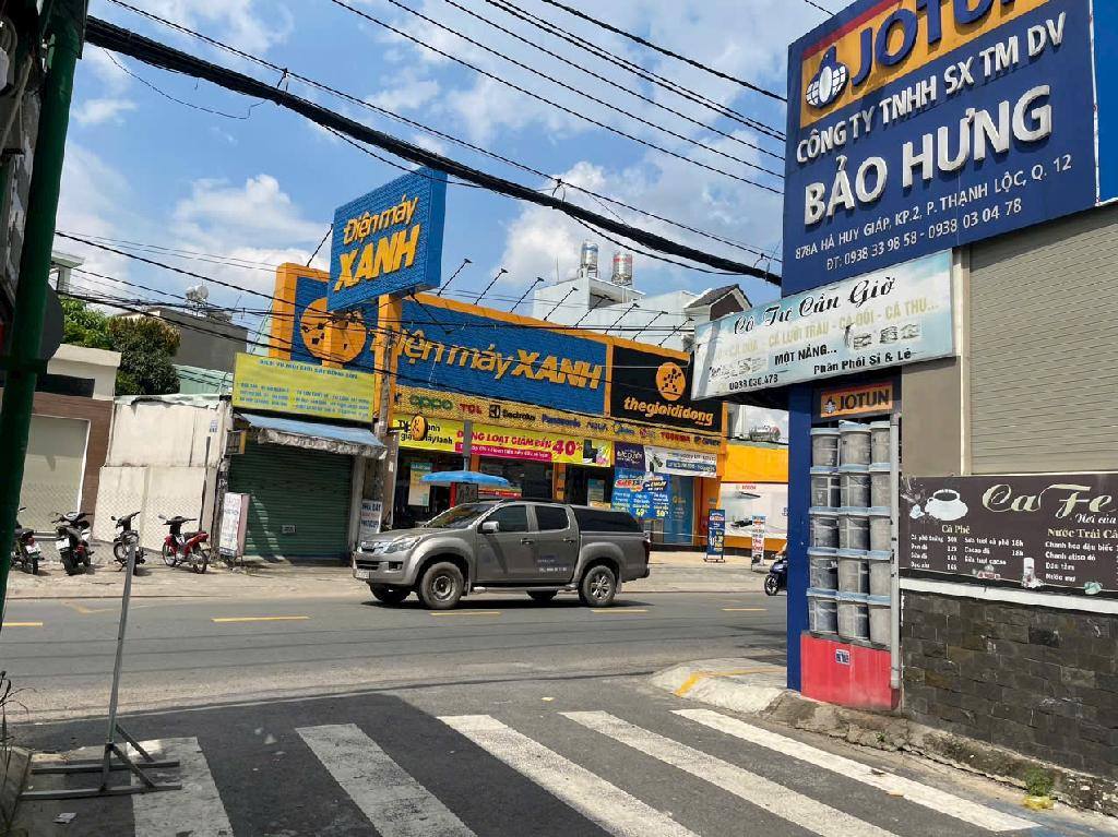 HẺM XE TẢI TRÁNH THÔNG HÀ HUY GIÁP TO NHƯ ĐƯỜNG RỘNG 12M - CÓ VỈA HÈ 2 BÊN - KHU PHÂN LÔ XÂY DỰNG TỰ DO ĐẸP-GIÁ 7 TỶ TL