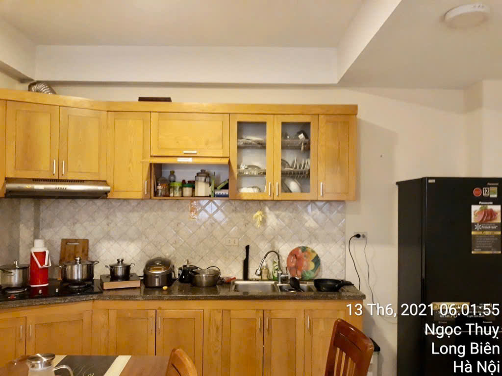 Bán nhà diện tích sổ 51.6m2, thực tế sử dụng 51.6m2, 4 tầng, mặt tiền 5.4m, sâu  9m tại Bồ Đề, Long Biên, Hà Nội