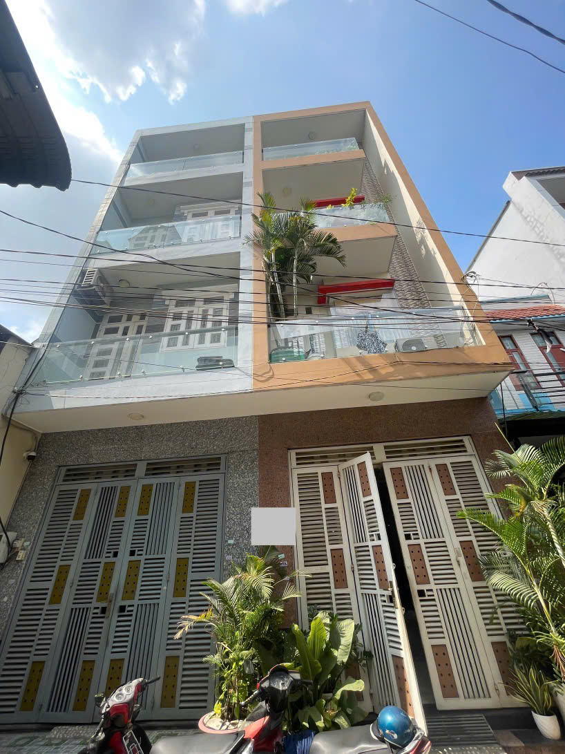 Bán nhà Lê Văn Quới, Bình Tân (giáp Tân Phú), 4 tầng, hẻm xe hơi 5m, 4 x 15,5m, giá nhỉnh 7 tỷ
