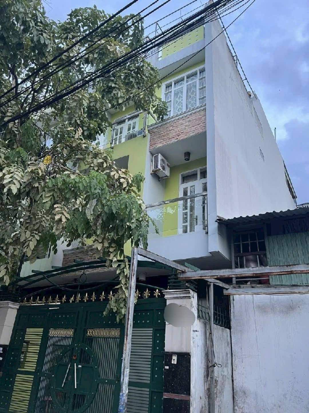 NHÀ CŨ TIỆN XÂY MỚI - HẺM THÔNG QUẬN 12 - 4MX14M GIÁ 4,5 TỶ