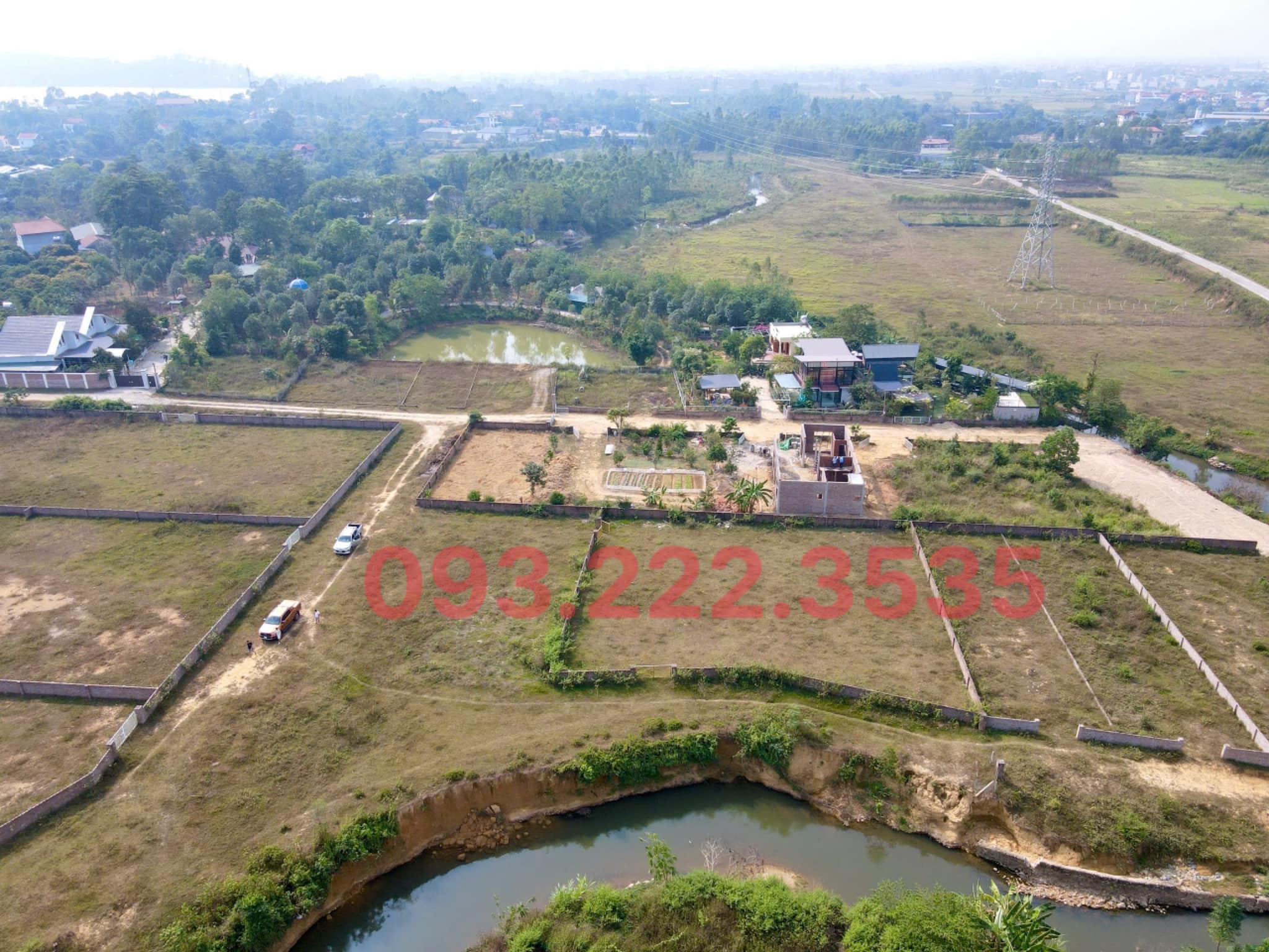 2896m2 ( 2 mặt thoáng, MT rộng 40m ) view suối tại Ngọc Thanh, Phúc Yên, Vĩnh Phúc