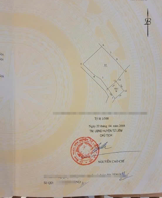 LIÊN MẠC -THƯỢNG CÁT- NGÕ NÔNG, GẦN Ô TÔ ĐỖ - TƯƠNG LAI RẠNG NGỜI