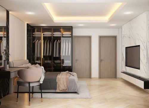 Long Biên Nhà Đẹp Xây Mới Thông Sàn Gara ô tô Thang Máy