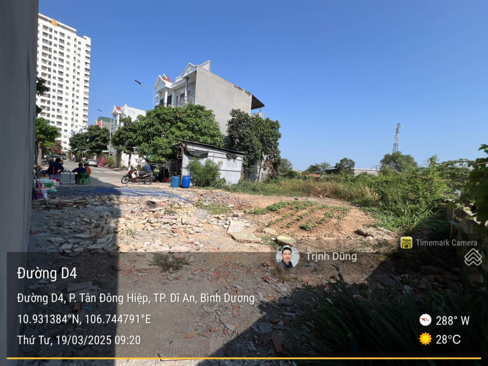 Duy nhất 1 lô góc đẹp thoáng mát nhất KDC Phúc Đạt Garden, gần BX Tân Đông Hiệp ngã 4 550