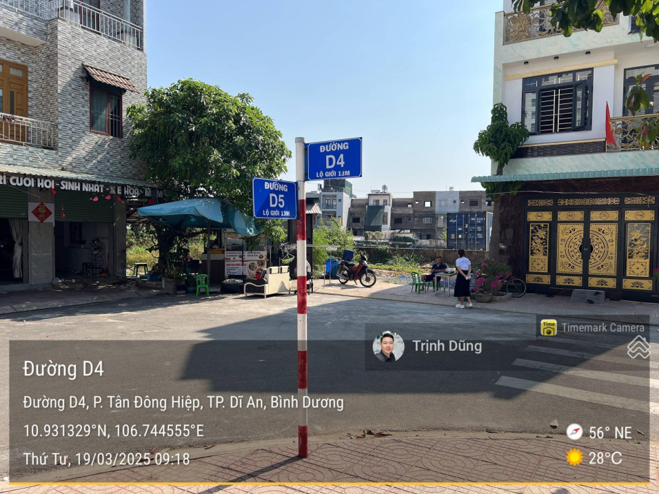 Duy nhất 1 lô góc đẹp thoáng mát nhất KDC Phúc Đạt Garden, gần BX Tân Đông Hiệp ngã 4 550