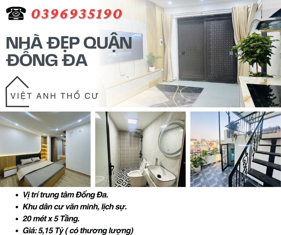 Bán nhà Hào Nam Đống Đa, Trung Tâm Quận, Ba Gác Đỗ Cửa, 20mx5T, Giá: 5,15 Tỷ, Lh: 0396935190.