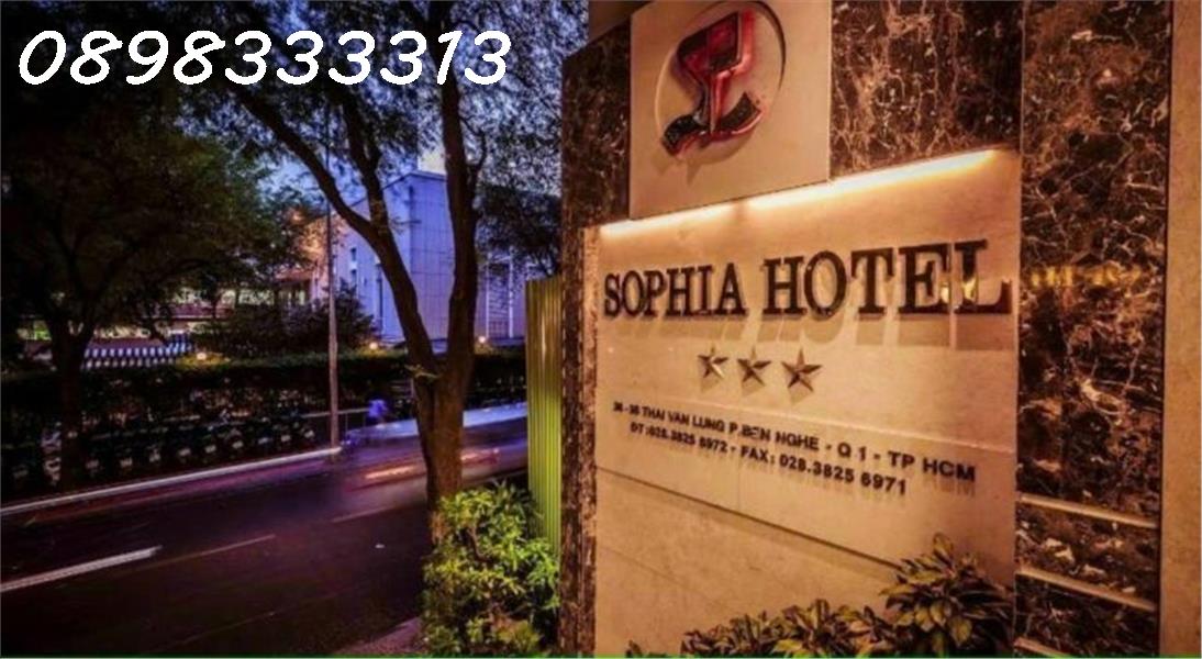 Bán Khách Sạn 3 sao 36 38 Thái Văn Lung, SOPHIA HOTEL đẳng cấp chỉ 3xx tỷ, Phường Bến Nghé, Quận 1