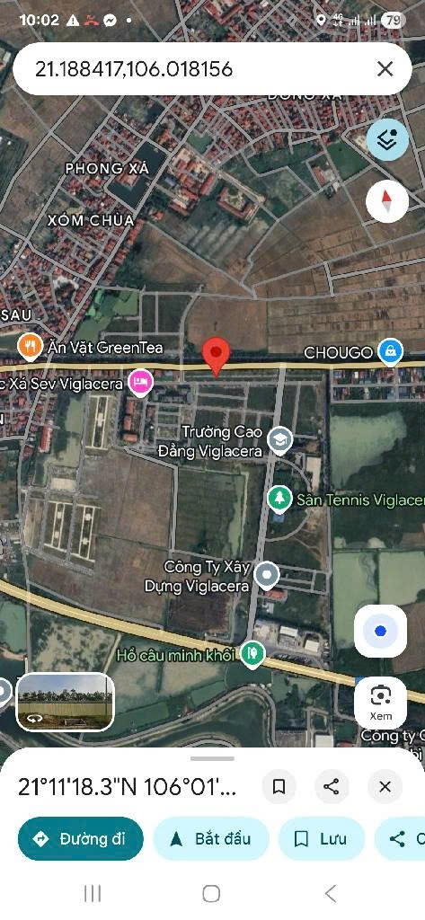 Lô đất LO12-33 Thôn Đông Yên, thuộc khu phân lô đấu giá xã Đông Phong, Yên Phong Bắc Ninh.