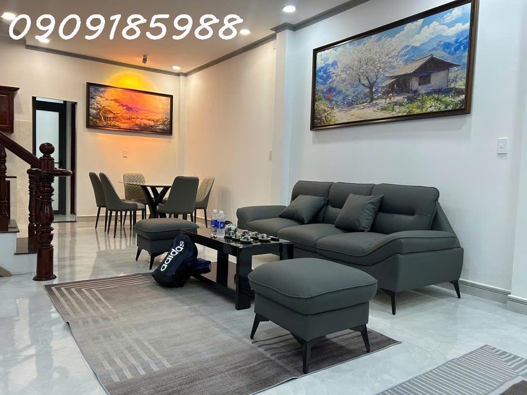 Bán Nhà 2 Tầng Mới Xây full NT-May lạnh, Tivi– 85m² – SHR – Gara ÔTô –ngay Chợ Long Trường, Tp. Thủ