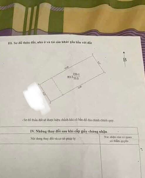 Bán nhà phố Xã Đàn, Đống Đa Diện tích 54m, 4 tầng, mặt tiền 4.2m