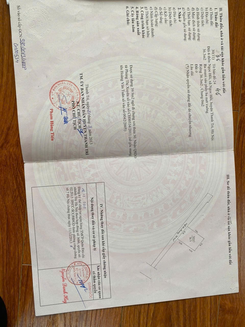 Bán nhà 4 tầng ngọc hồi