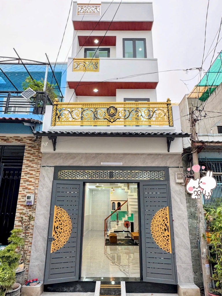 SIÊU PHẨM GÒ XOÀI – NHÀ 3 TẦNG MỚI ĐẸP – HẺM XE HƠI – CHỈ HƠN 5 TỶ