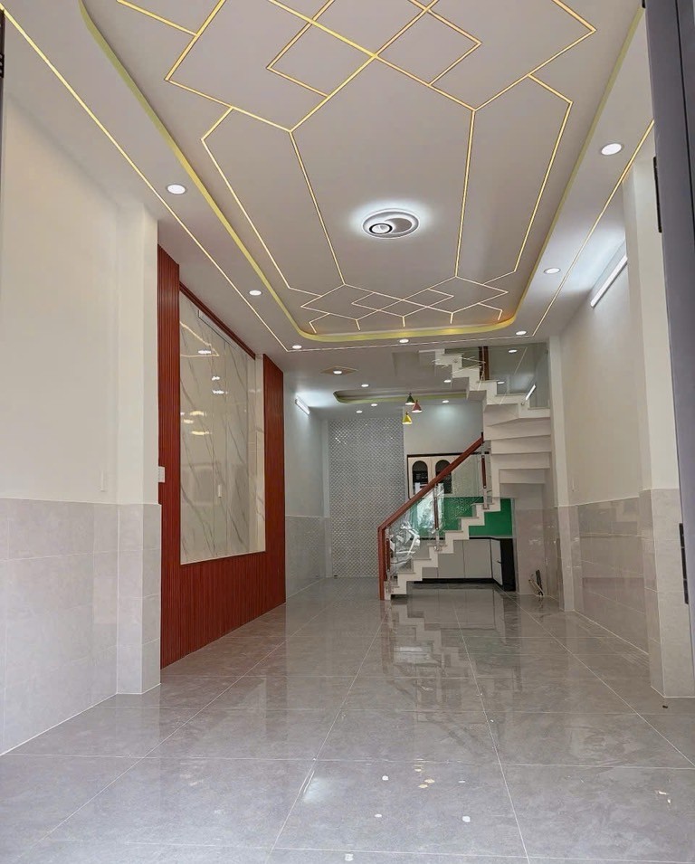 GÒ XOÀI – NHÀ MỚI 3 LẦU – HXH 6M THÔNG – NGAY CHỢ – 52M² CHỈ 5TỶ8