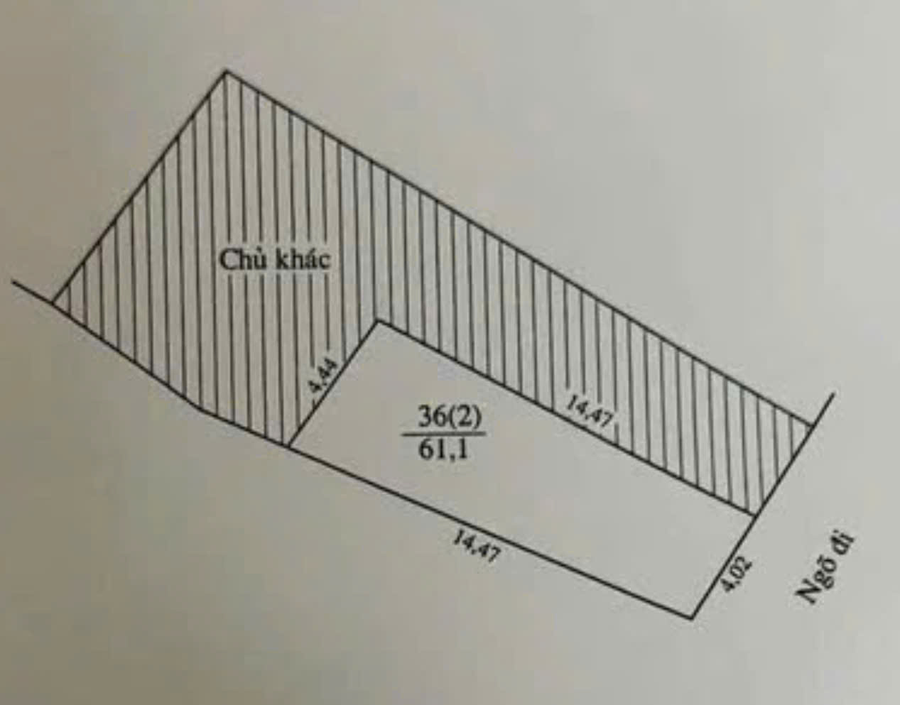 ĐỊNH CÔNG THƯỢNG - 61m2 - Ngõ ôtô - 8,x tỷ XÁC ĐỊNH BÁN ĐẤT TẶNG NHÀ