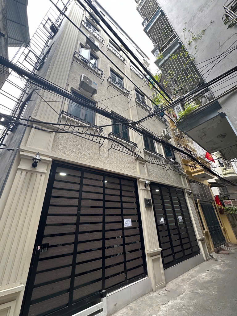 KHƯƠNG TRUNG Căn hộ dòng tiền 5 tầng 8 phòng khép kín Thang máy FULL nội thất gần Ô TÔ GPXD, PCCC, thoát hiểm đầy đủ 52m MT8,1m nhỉnh 12 tỷ