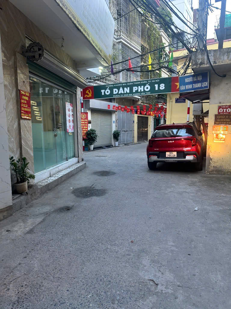 HOÀNG VĂN THÁI 51m bán đất tặng nhà 3 tầng cũ, ô tô đậu cửa chỉ 7,2tỷ