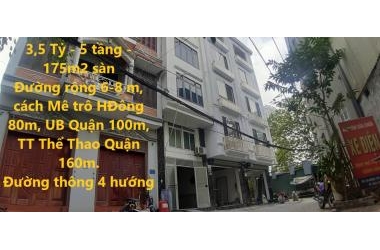 DV4 Văn Phú - Hà Đông - 3,5 tỷ, 5 tầng, 170 m2 sàn, Ô tô tránh, K.DOANH  RẤT TỐT